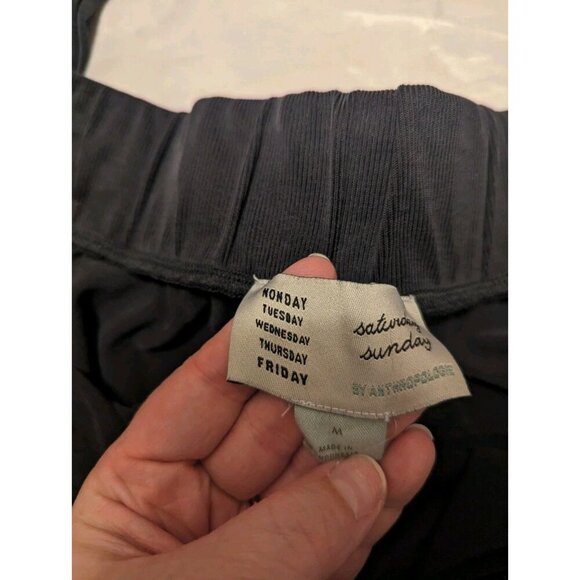 Sunday Monday Tuesday Wednesday Thursday Friday Saturday Women's Pants Medium - Picture 10 of 16